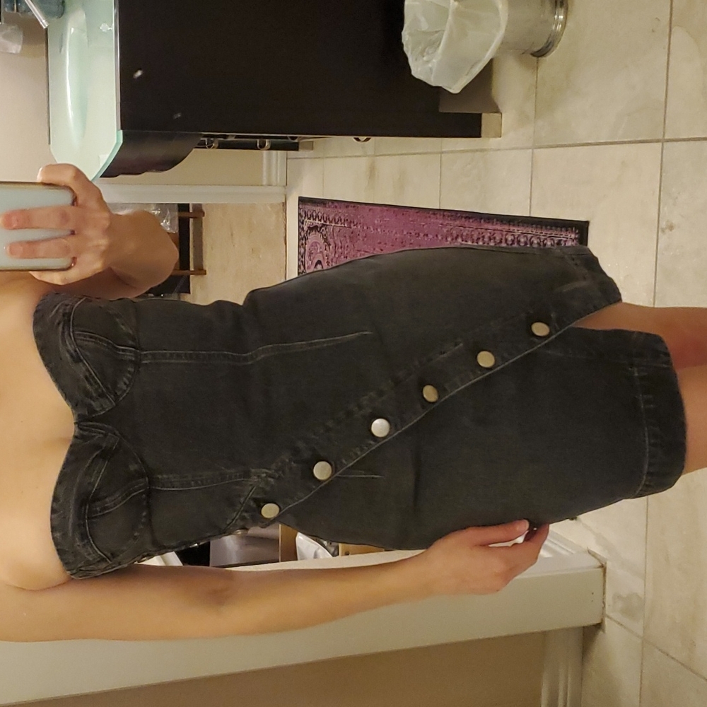 Blue jean dress